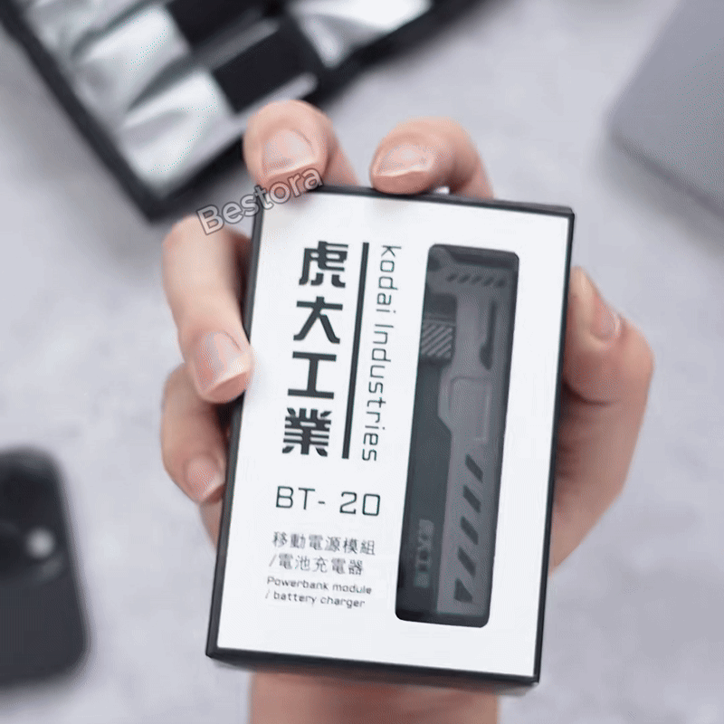 BT-20 MK2 – Replaceable Power Bank & Charger-BestoraSupply®️